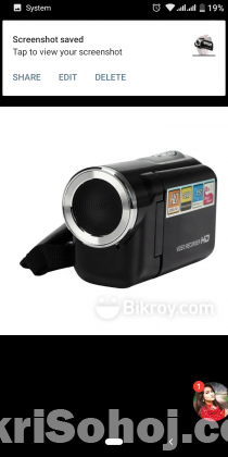 HD 1080X720 FULL HD VIDEO CAMERA